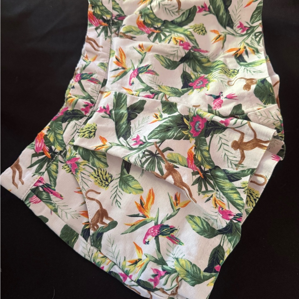 Janie and Jack Floral Jungle Print Shorts Size 5